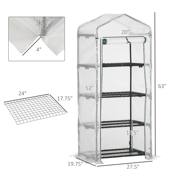 mini 温室棚 （周末不发货）（ Amazon Shipping）（WalMart禁售）-3