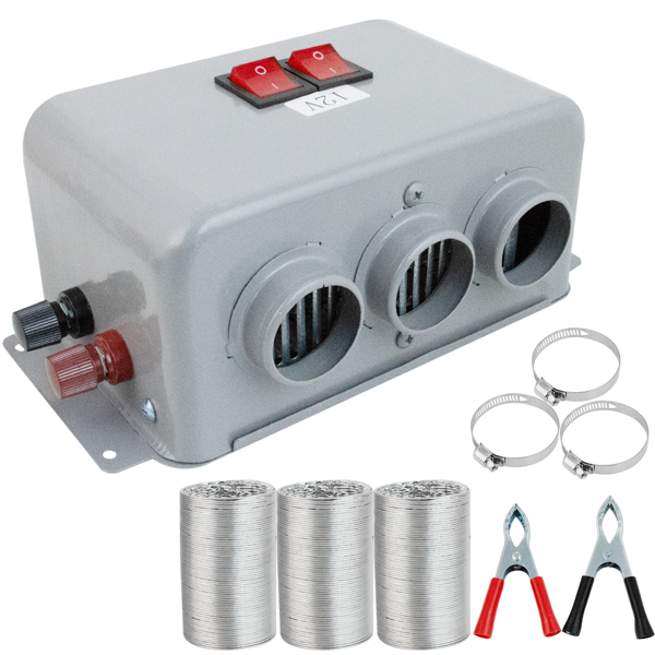 三孔汽车暖风器（12V）（600W）-9