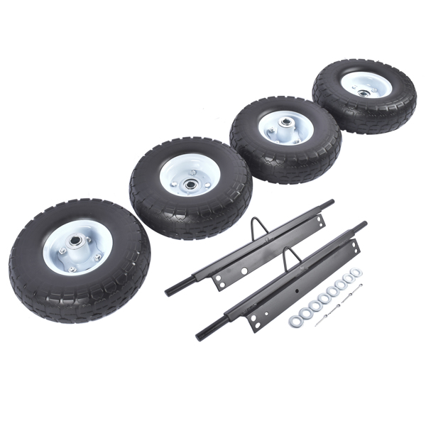 发电机车轮套件 All Terrain Solid Never Flat Tires Wheel Kit for Honda Generator EU3000is 06423-ZS9-020AH-5