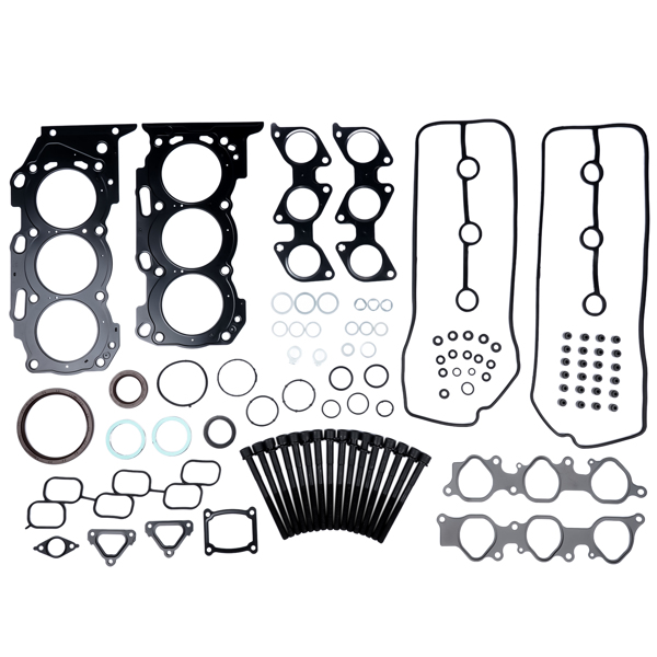 发动机大修包 Head Gasket Set Bolts fits Toyota FJ Cruiser 4Runner Tacoma 2003-2009 ES72249 HS26290PT HS26330PT-1