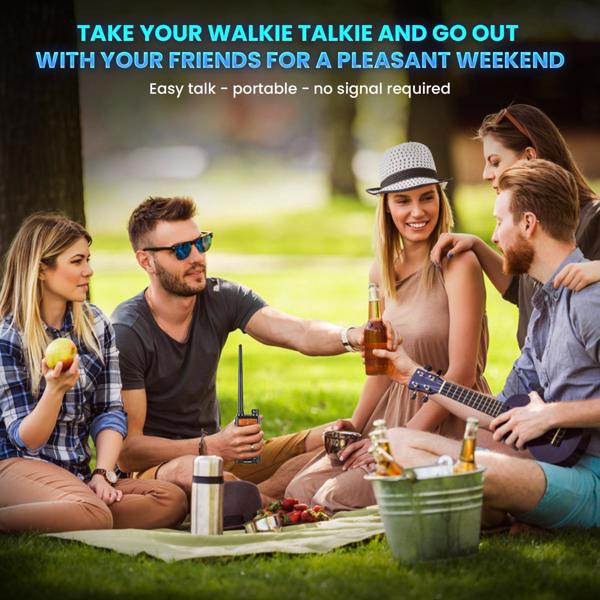 [Outdoorfun] BAOFENG UV-5R Long Range Two-Way Radio - Rechargeable High Power Walkie Talkie - Portable Ham Radio Emergency Essentials for Camping, Hiking, Survival & Outdoor Adventures-16