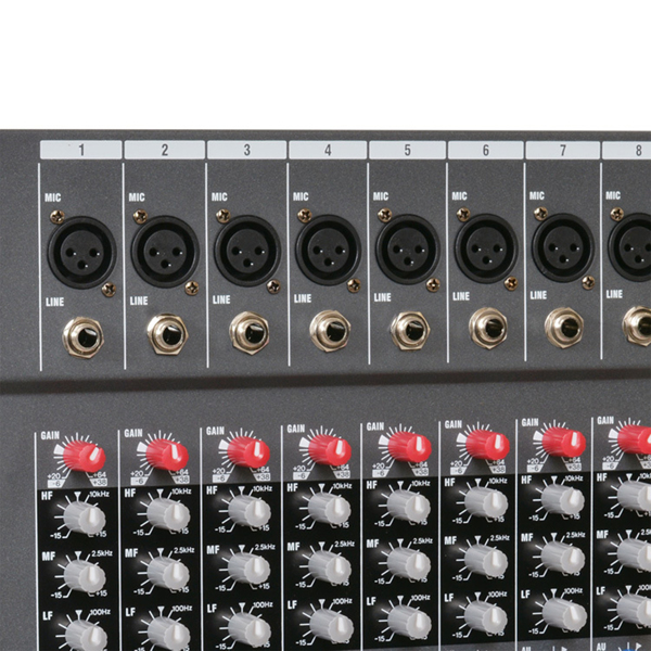 A1-16路调音台美标宽压 Digital 16-Channel Mixer Sound Board Console Wireless Live Studio Audio Mixer Power Mixing USB (110V-220V)-8