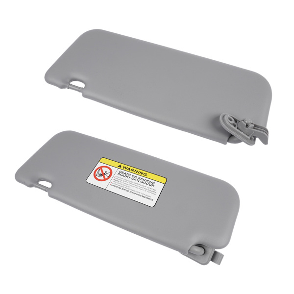 遮阳板 Pair of Front Left and Right Sun Visors for Hyundai Accent 1E 1.6L L4 Driver and Passenger Side 2Pcs 85210-1R000 85220-1R000-6