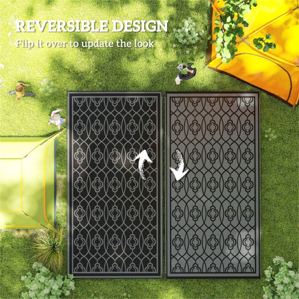 Reversible Outdoor Rug( Amazon Shipping)（Prohibited by WalMart）-7