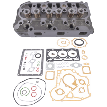 缸盖套装 D1105 Complete Cylinder Head with Full Gasket Set for Kubota RTV1100 RTV1100CW9 RTV1140CPX