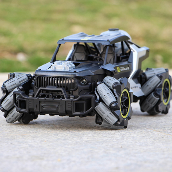 4DRC Y3 遥控卡车带喷雾和灯光，双电机越野遥控车，2.4Ghz 4WD 360° 攀岩车，手势控制，35+ 分钟游戏，适合男孩女孩和成人的玩具车.物流由UPS/USPS/FEDEX随机发出.-13