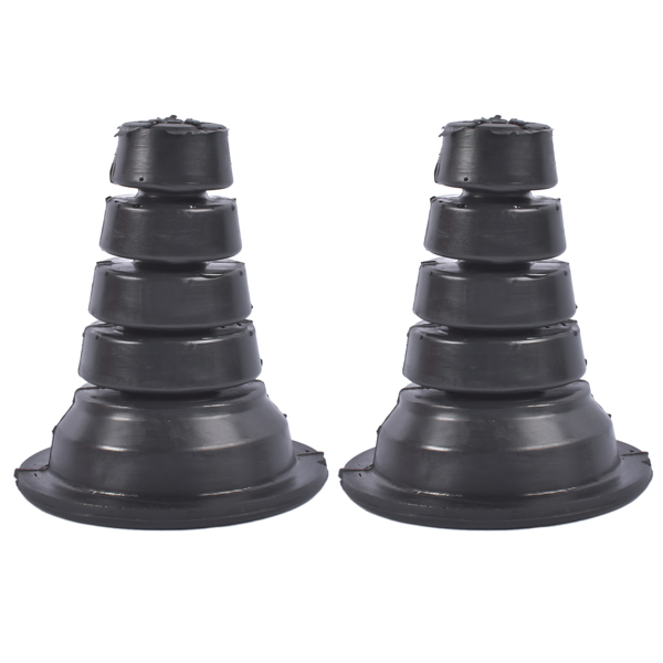 弹簧绝缘套件 Pair Rear Coil Spring Insulator for 2003-2014 Toyota 4Runner FJ Cruiser 4.0L V6 4.7L V8 Gas 4830235040-1