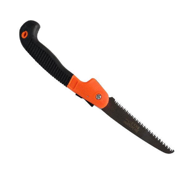 Folding Pruning Saw, Premium Folding Hand Saw with Secure Lock Comfort Soft Grip for Garden-3