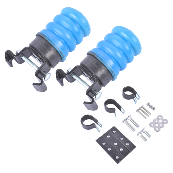 悬架缓冲胶 Pair Air Helper Spring For Trailer Axle, GAWR: 3000-5000 Left/Right TSS-107-40-4