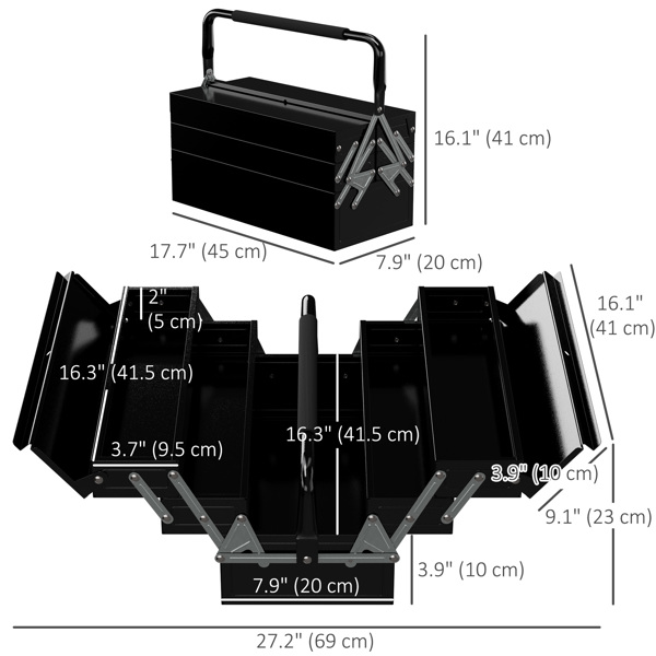 金属工具箱（周末不发货）-5