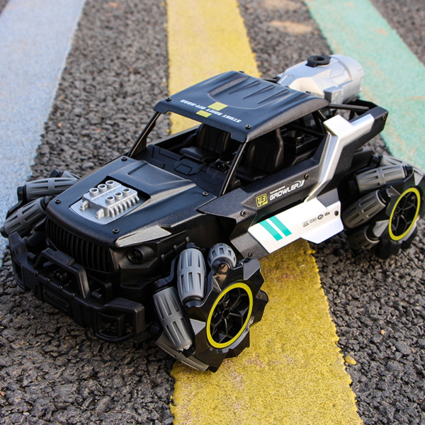 4DRC Y3 遥控卡车带喷雾和灯光，双电机越野遥控车，2.4Ghz 4WD 360° 攀岩车，手势控制，35+ 分钟游戏，适合男孩女孩和成人的玩具车.物流由UPS/USPS/FEDEX随机发出.-14