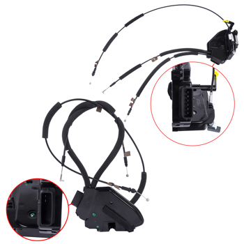 门锁执行器 2x Front Right & Left Door Lock Latch Actuator for Nissan Kicks 1.6L L4 Gas 2019-2024 805015RW3A 805005RW0A