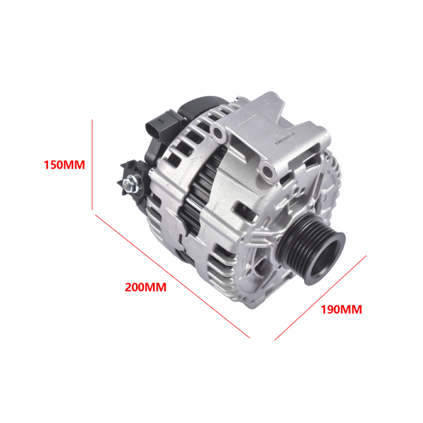 Alternator 220A for Mercedes-Benz S550 2007-2009 CL550 2007-08 11305 CW S6 IR/IF-6