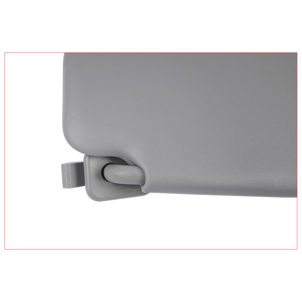 遮阳板 Front Left Driver Side Gray Sun Visor for Hyundai Accent 1E 1.6L GAS DOHC 852101R000-7