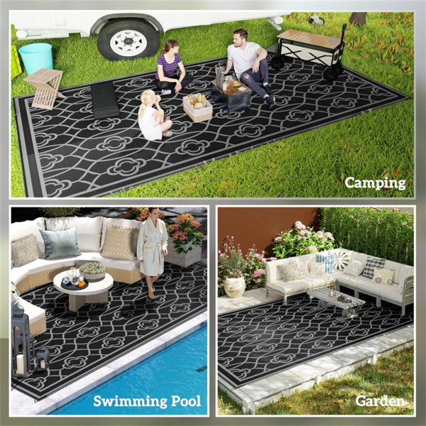 Reversible Outdoor Rug( Amazon Shipping)（Prohibited by WalMart）-5
