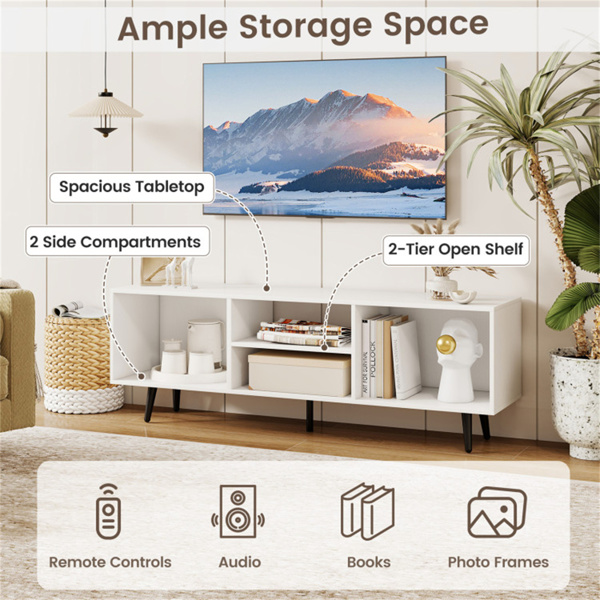 47.5英寸电视支架-白色  （amazon shipping-发货，WALMART禁止销售）周末不发货-10