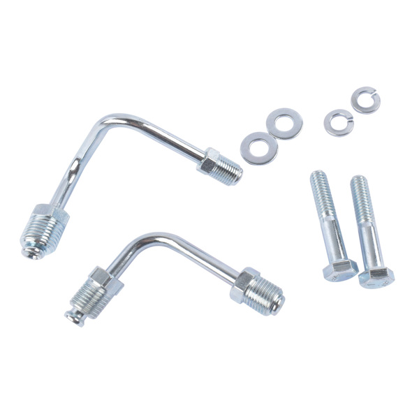 刹车助力器总成 7'' Dual Power Brake Booster 1'' Bore Master, Side Mount Valve Disc/Disc Kit New-7