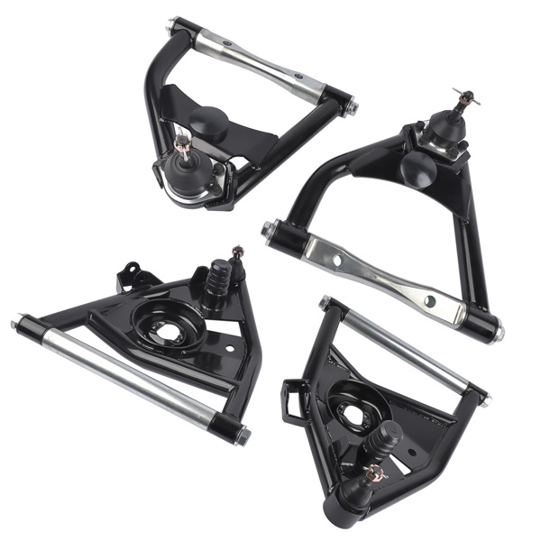 控制臂 Set of 4 Front Tubular Upper & Lower Control Arms For Chevy C10 Suburban 1973-87-3