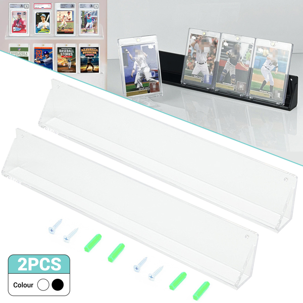Acrylic Sports Card Display Shelf Wall Mount-1