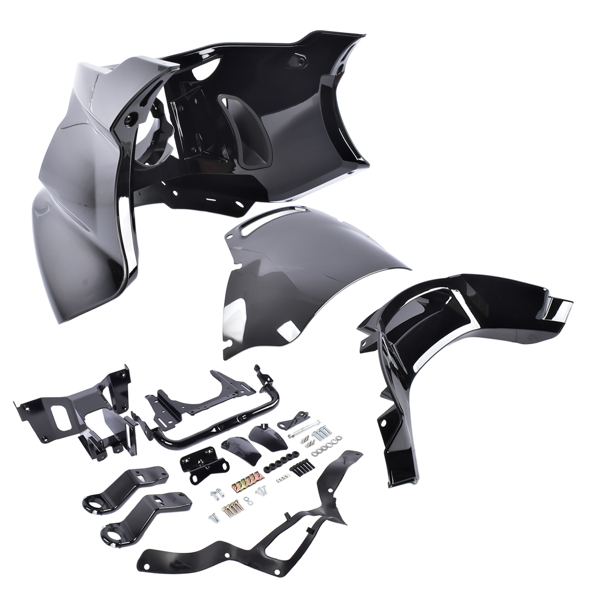 Front Fairing Windshield & Bracket Kit for Harley Softail Low Rider S 2018-2024-3