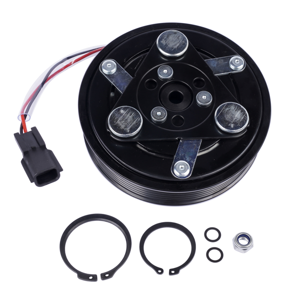 A/C电磁离合器 A/C Compressor Clutch Kit for Nissan Sentra S/SL/SR/SV 1.8L Sedan 2013-2019 926003SH0A 926003SH1A 926003SH1B CO29072C-6