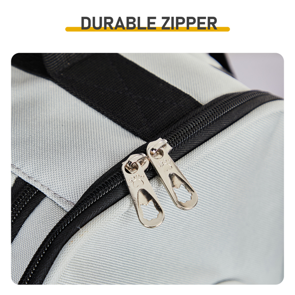 Pet Carrier Backpack, Expandable Cat Dog Carrier with Back Extension, Breathable Mesh Travel Backpack for Small Dogs Cats, Soft-Sided Pet Backpack Holds up to 26 lbs-4