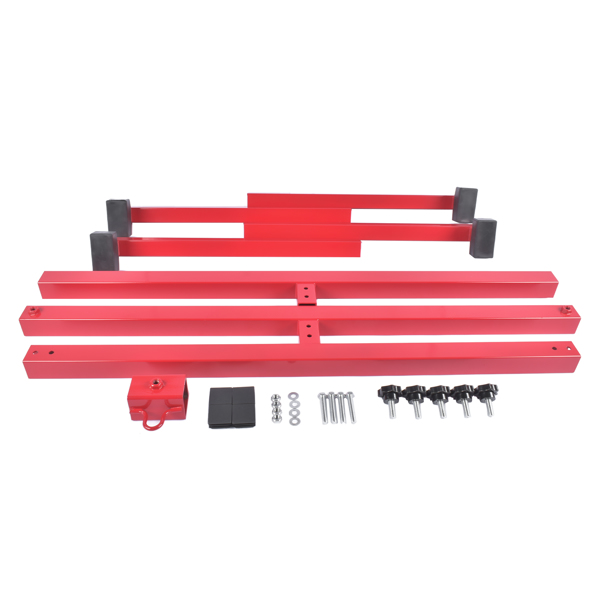 卡车车床升降器 Adjustable Truck Box Bed Lift Universal Powder Coated Steel 800LB Capacity for Pickups Trucks Red-2