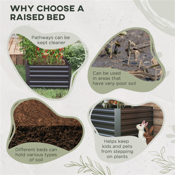 Garden Bed ( Amazon Shipping)（Prohibited by WalMart）-6