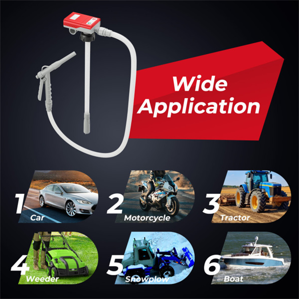 Fuel Transfer Pump Includes Nozzle -9