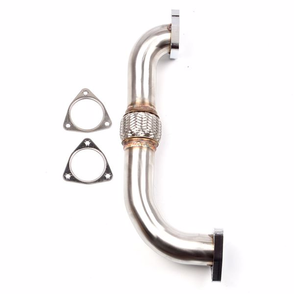 排气管 6.4L Turbocharger Up Pipe For 08-10 Ford F250 Super Duty 08-10 Ford F350 Super Duty Stainless Steel（禁售TEMU&亚马逊）(不支持无理由退货)-3