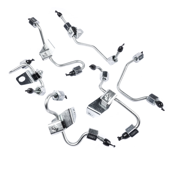 油管 Fuel Injector Lines Set for 2003-2009 Dodge Ram Cummins 5.9L Diesel 5086871AA 5086872AB 5086873AB-5