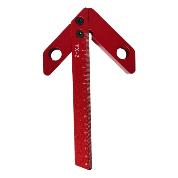 45/90 Degree Right Angle Line Gauge Carpenter Ruler,Woodwork Measuring Tool-3