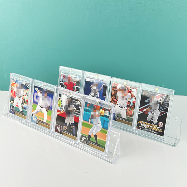 Acrylic Sports Card Display Shelf Wall Mount-9