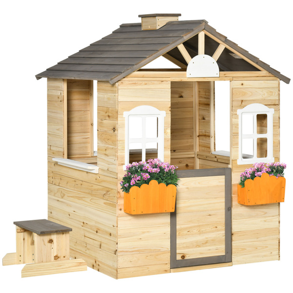 Wooden Playhouse-1