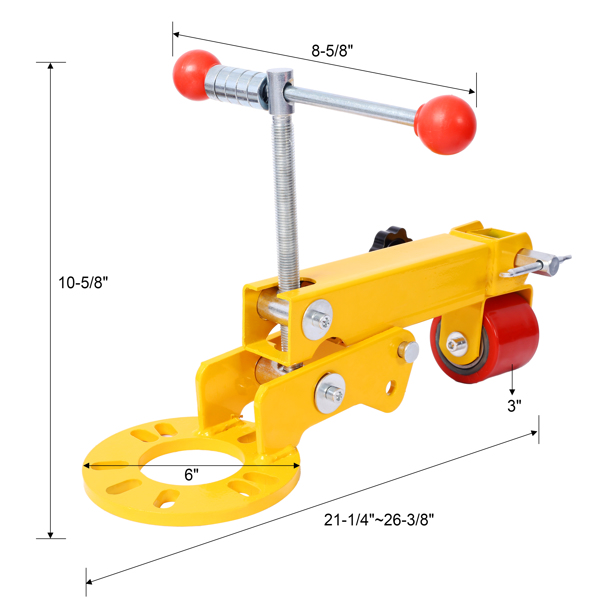 挡泥板滚轮工具唇形滚压改造延伸工具车身轻型卡车唇形轮拱滚轮扩口成型器重型汽车维修-12