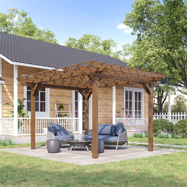 Outdoor Wooden Gazebo -9