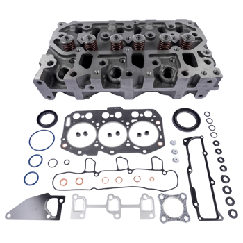 缸盖总成 For Yanmar 3TNV80F Engine Complete Cylinder Head Assy + Full Gasket Kit 3TNV80