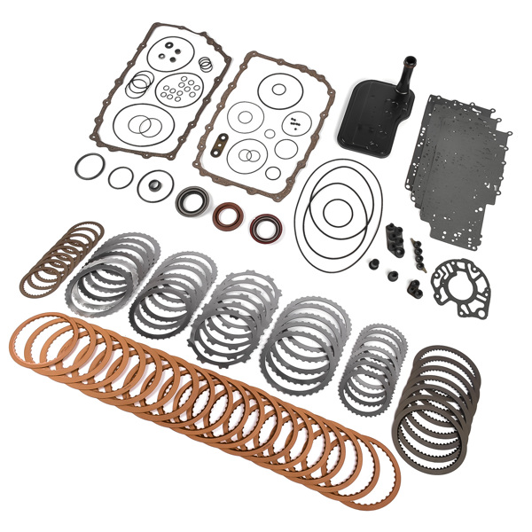 Transmission Master Rebuild Kit 6L90 6L90E 6L80 6L80E W/Gaskets Friction Filter Fit for Chevy Cadillac GMC-4