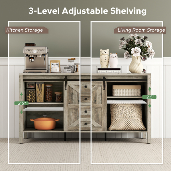 Sideboard ( Amazon Shipping)（Prohibited by WalMart）-8