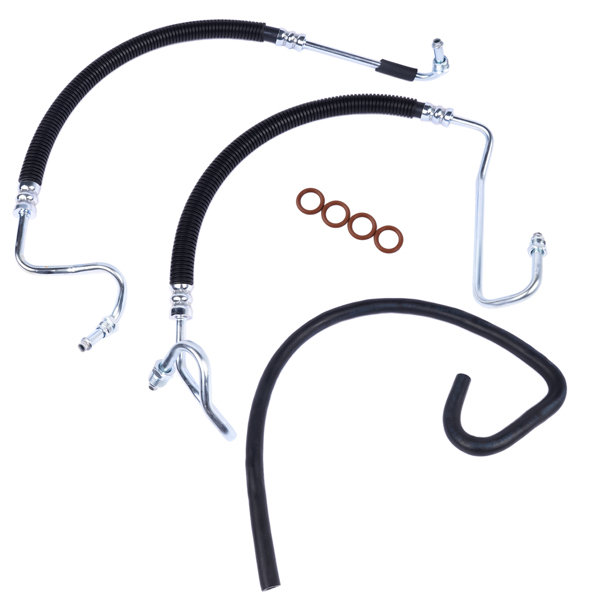 动力转向管 3x Hydroboost Power Steering Hoses for Chevy Silverado 1500 2500 3500 HD 2001-2010-3