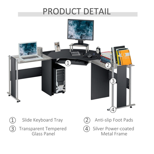 Office Computer Desk ( Amazon Shipping)（Prohibited by WalMart）-7