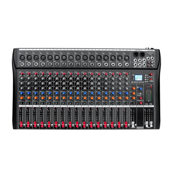 A1-16路调音台美标宽压 Digital 16-Channel Mixer Sound Board Console Wireless Live Studio Audio Mixer Power Mixing USB (110V-220V)