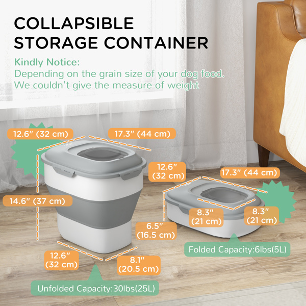 狗粮储存容器 （周末不发货）（ Amazon Shipping）（WalMart禁售）-8