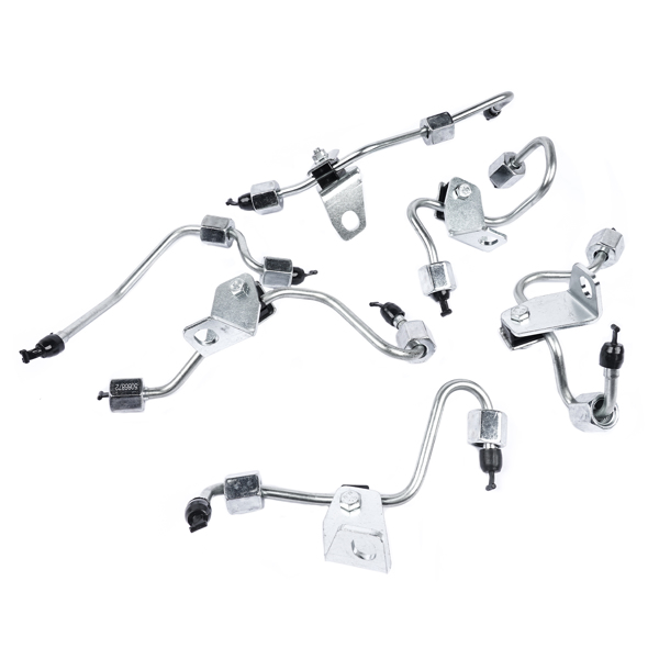 油管 Fuel Injector Lines Set for 2003-2009 Dodge Ram Cummins 5.9L Diesel 5086871AA 5086872AB 5086873AB-2