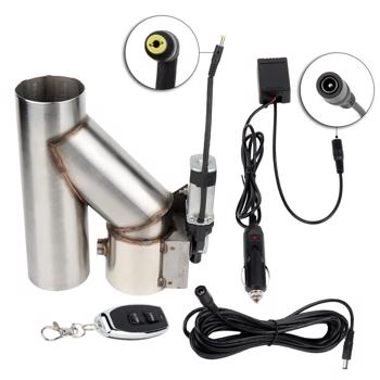 排气管 2.5 Electric Exhaust Downpipe Cutout 07-08 Infiniti G35 92-93 Honda Civic E-Cut Out Valve REMOTE Electric（禁售TEMU&亚马逊）(不支持无理由退货)