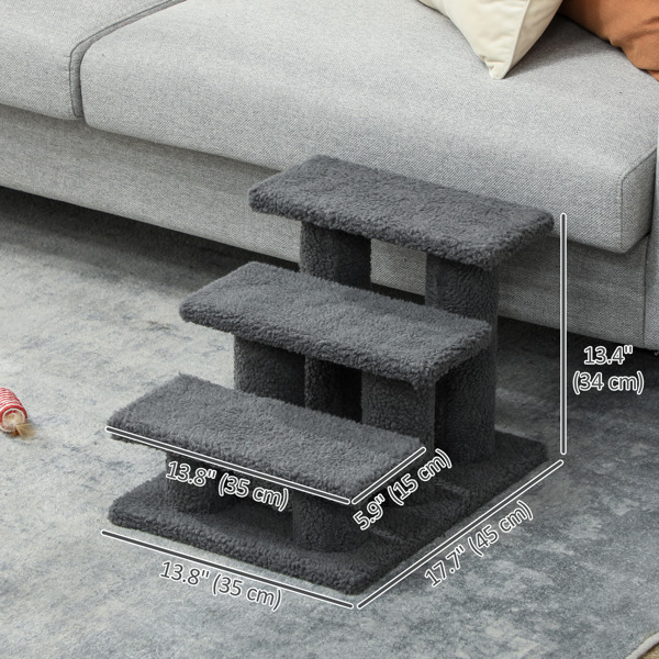 宠物楼梯狗猫踏步抓柱（周末不发货）（ Amazon Shipping）（WalMart禁售）-3