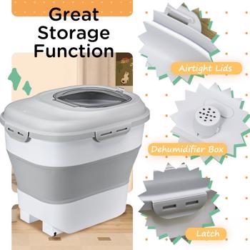 狗粮储存容器 （周末不发货）（ Amazon Shipping）（WalMart禁售）