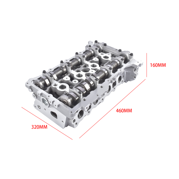 缸盖总成 Aluminum G4KJ Engine Cylinder Head for Hyundai Kia Optima Sorento Tucson 2.4L L4 GAS DOHC 2011-2015-6