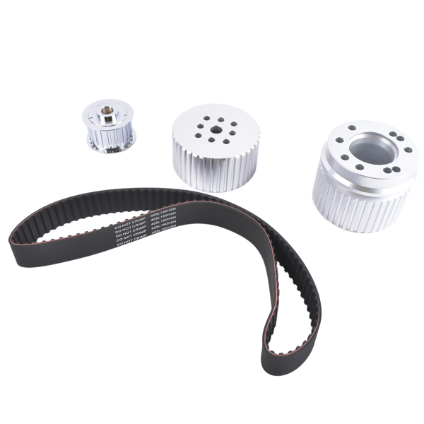 皮带轮套装 Belt Drive Pulley Kit Long Water Pump for Small Block Chevy 283 305 327 350 383 400 Engines Billet Aluminum-2