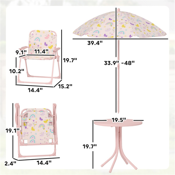 儿童桌椅套装（周末不发货）（ Amazon Shipping）（WalMart禁售）-3